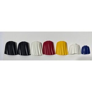 Playmobil Figure CAPE LOT Mixed Colors 7 Pcs‎ Various Sizes Replacement Parts